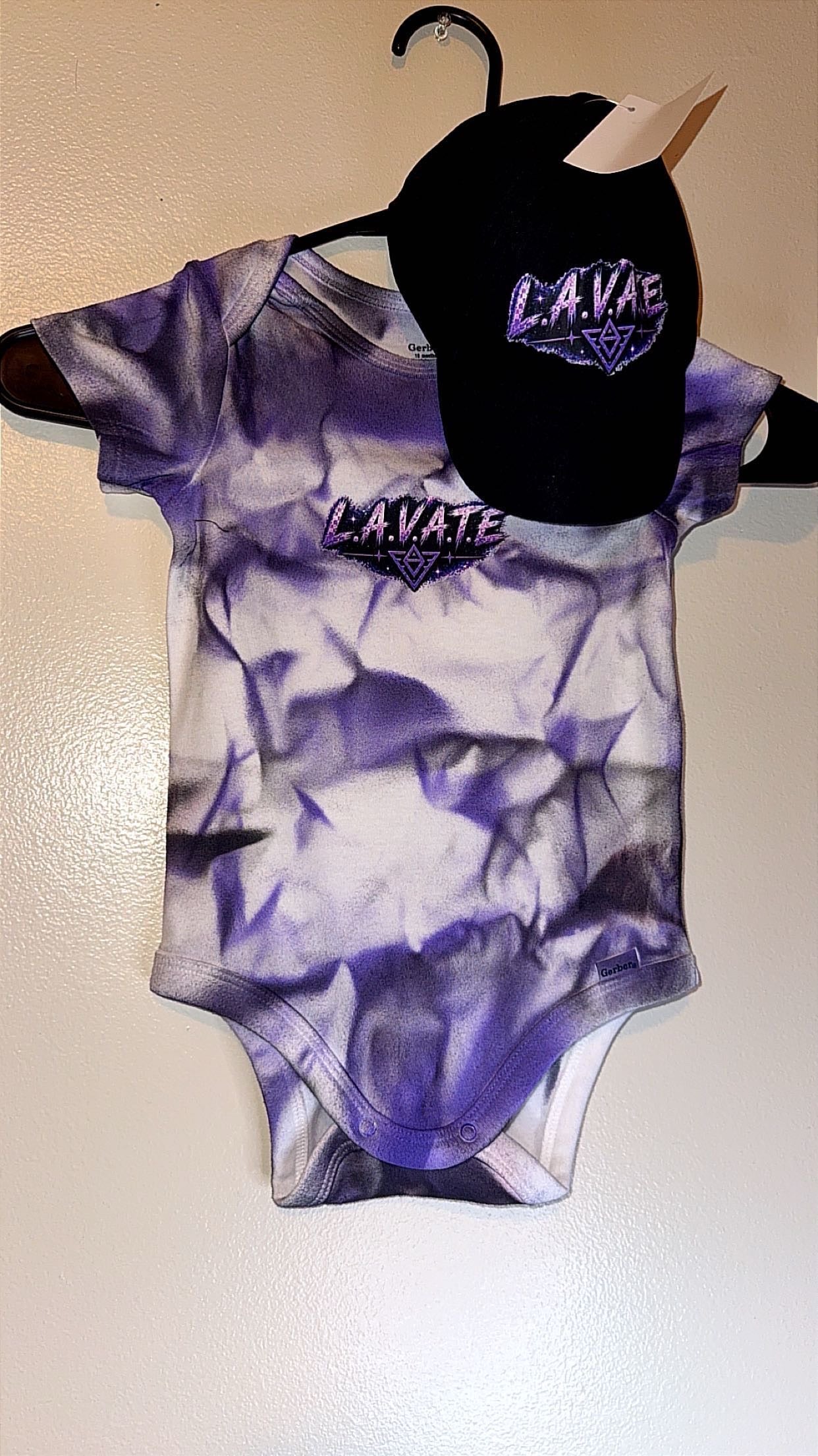 L.avate Onesie and hat set