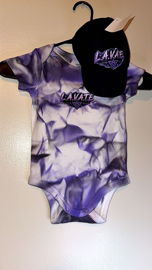 L.avate Onesie and hat set
